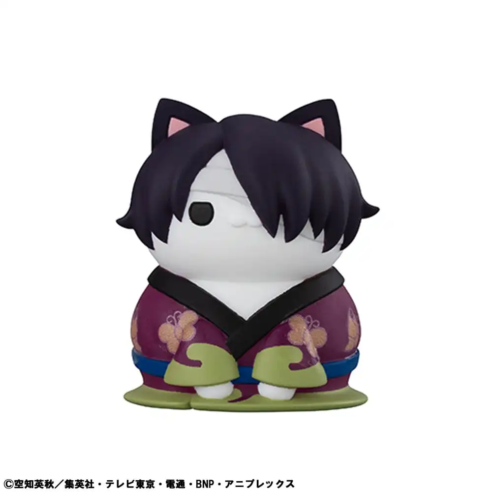 Gintama Mega Cat Project Nyantama Go Meow-Meow Edition! Trading Figures 3 cm - 1 Unidade